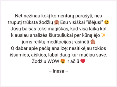 sielos augimo studija - kleintu atsiliepimai